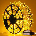 JMEXSUSS 230ft 720 LED Warm White Christmas String Lights Outdoor, Plug-in by JMEXSUSS