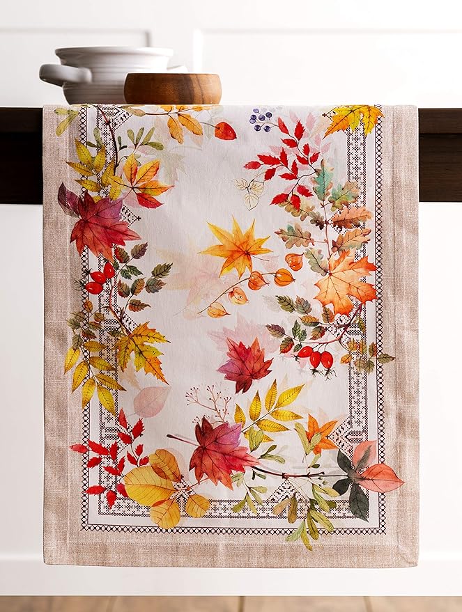 Maison d' Hermine Table Runner 100% Cotton Single Layer Table Runners 36 inches - Image 8