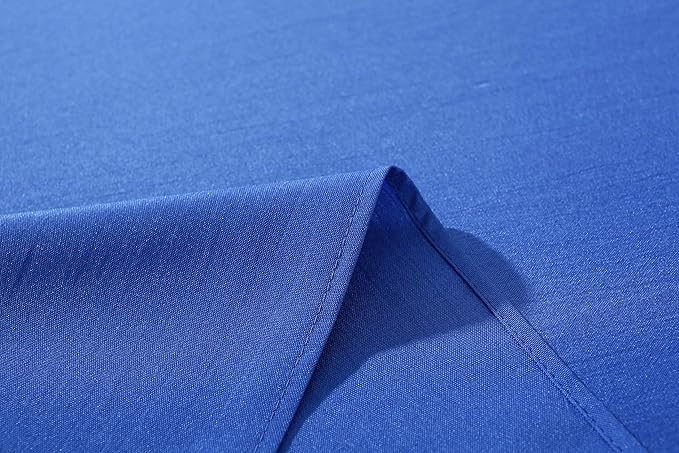 Craft And Party Rectangle Tablecloth, 70 x 108 Inch Royal Blue Tablecloth - Image 5