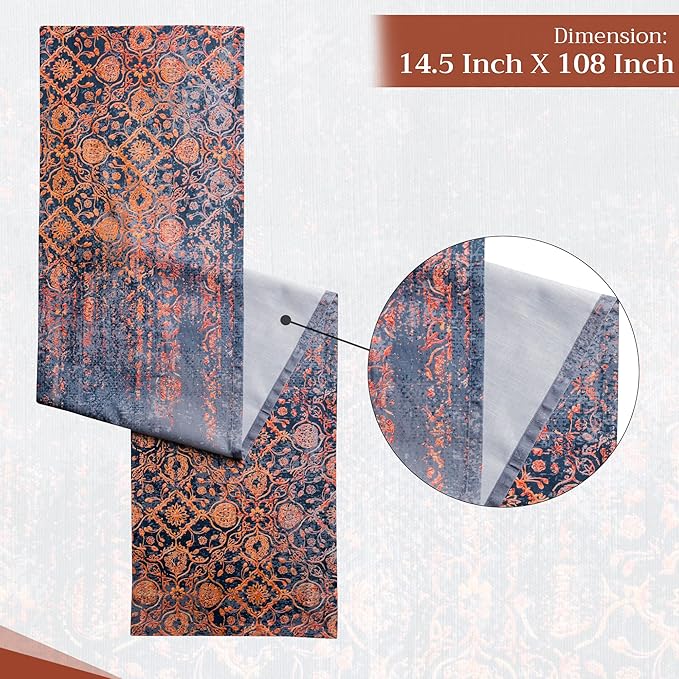 Maison d' Hermine Table Runner 100% Cotton Single Layer Table Runners 108 - Image 4