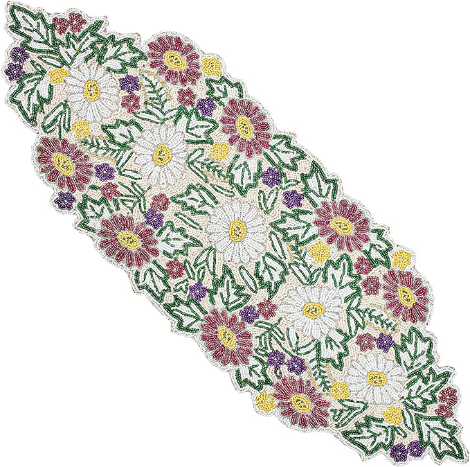 Luxury Beaded Table Runner by CLEENTABLE