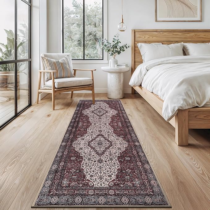 Bloom Rugs Washable Non-Slip 12 ft Runner - Image 7