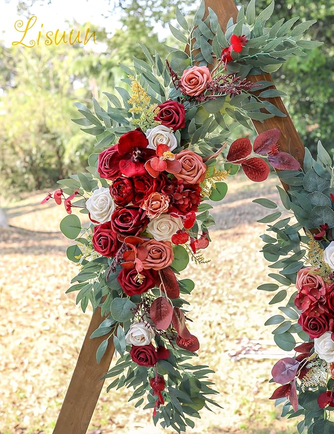 Wedding Arch Flowers, Artificial Flowers - Image 3
