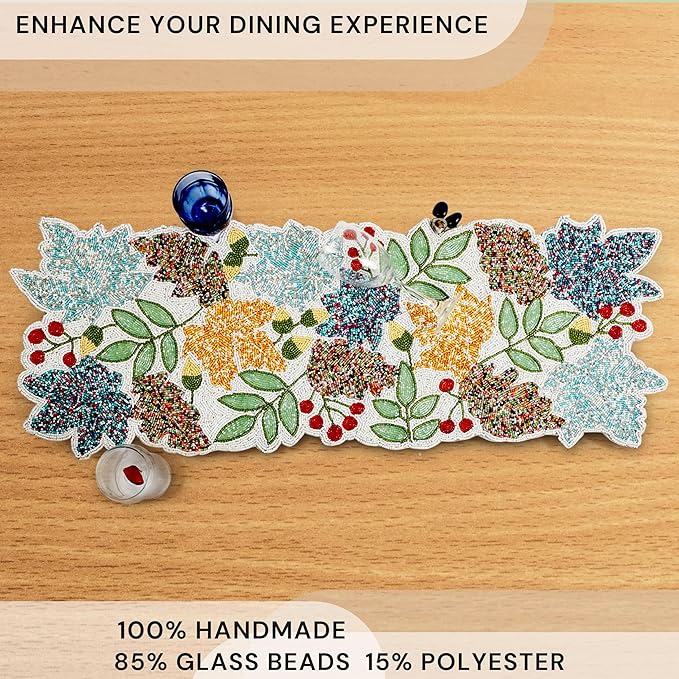 Boho Beaded Table Runner - Image 6