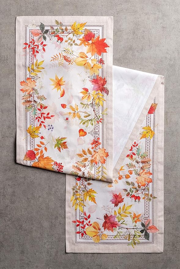 Maison d' Hermine Table Runner 100% Cotton Single Layer Table Runners 60 inches - Image 2