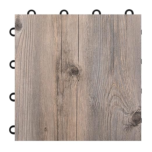 IncStores 3/8" Thick Snap Together Dance Flooring | 12"x12" Printed Vinyl Dance by IncStores