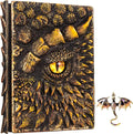 3D Dragon Eye Embossed Journal, Resin Engraving Notebook, Dnd notebook by LZlightactor