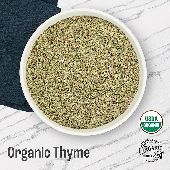 J Mac Botanicals Organic Thyme - 4 oz - Image 2