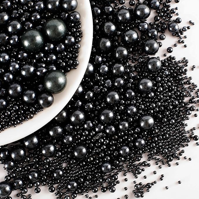 Kasvan Black Pearl Sugar Sprinkles - Image 2