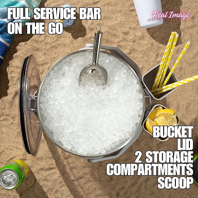Large Insulated Ice Bucket - Image 2