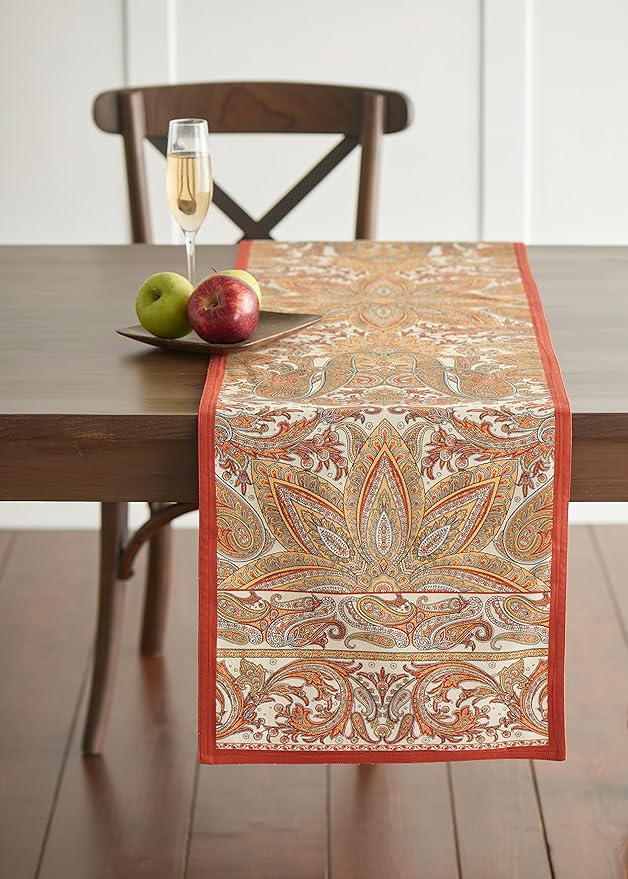 Maison d' Hermine Table Runner 100% Cotton Single Layer Table Runners 90 inches - Image 2