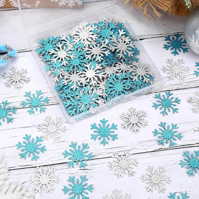 MARFOREVER Christmas Snowflake Glitter Confetti - Image 4