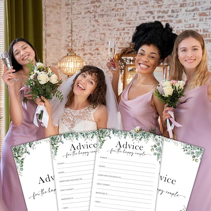 Eucalyptus Bridal Shower Game Cards - Image 4