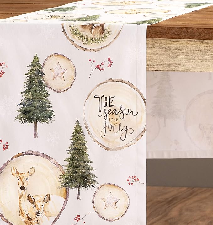 Maison d' Hermine Table Runner 100% Cotton Single Layer Table Runners 108 - Image 9