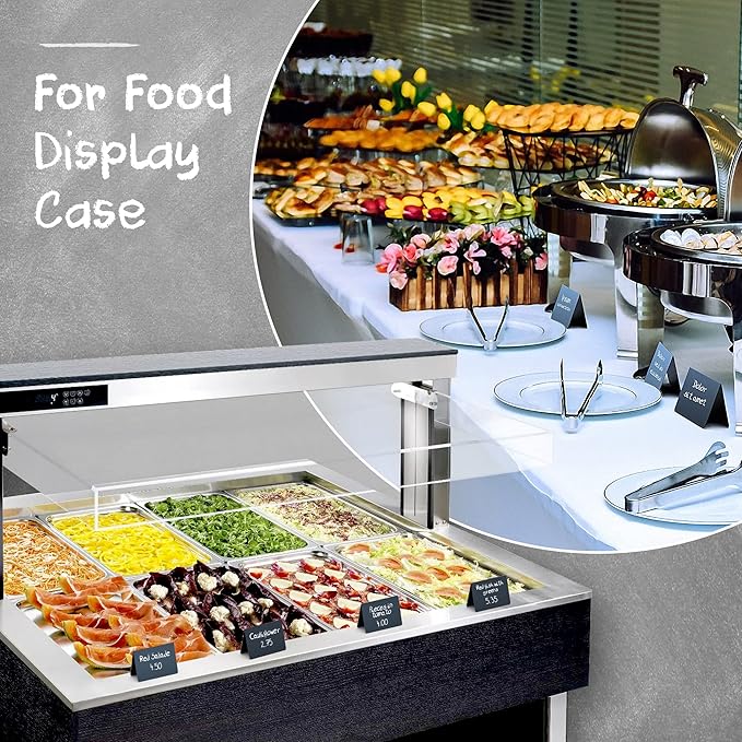 10 Pack Mini Chalkboard Table Tent Signs 4x3 – Reusable Food Labels - Image 4