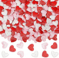 MARFOREVER Valentine's Day Felt Confetti, Glitter Heart Decorations, Foam Hearts by MARFOREVER