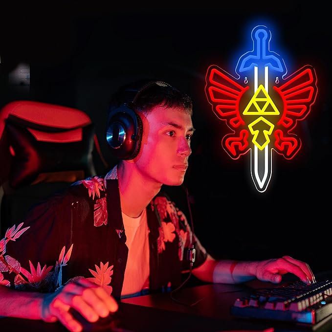 Sword Neon Sign Gamer Neon Signs - Image 5