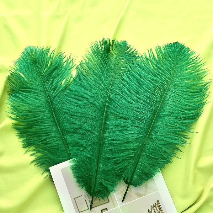 Ballinger Craft Green Ostrich Feathers - Image 7