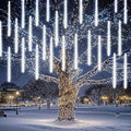 Dazzle Bright 864 LED Christmas Light, Meteor Shower Rain Lights 11.8 Inch 24 by DazzleBright