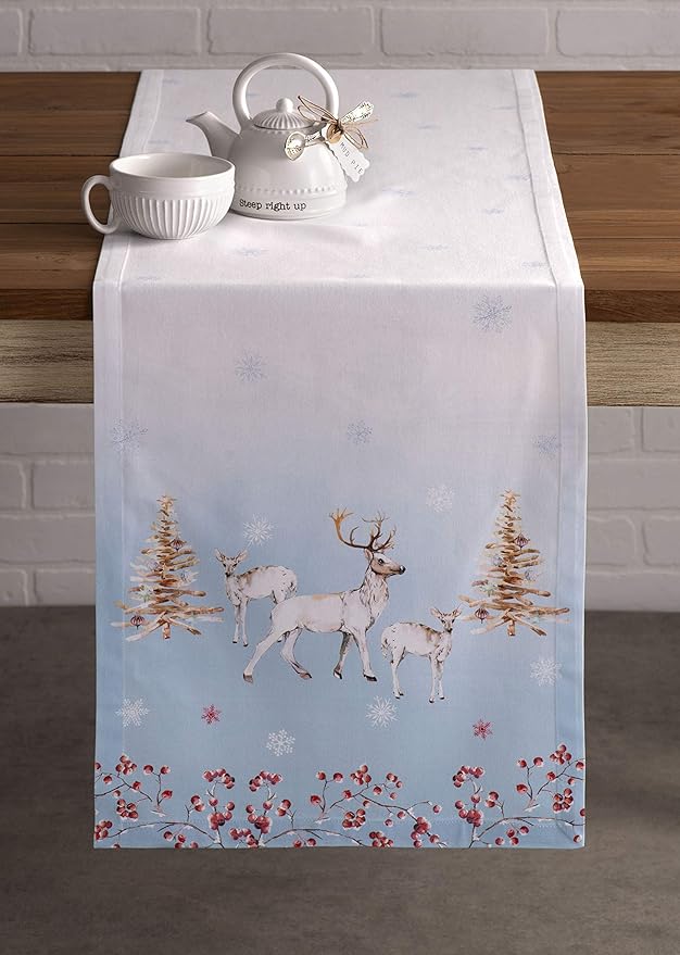 Maison d' Hermine Table Runner 100% Cotton Single Layer Table Runners 90 inches - Image 9