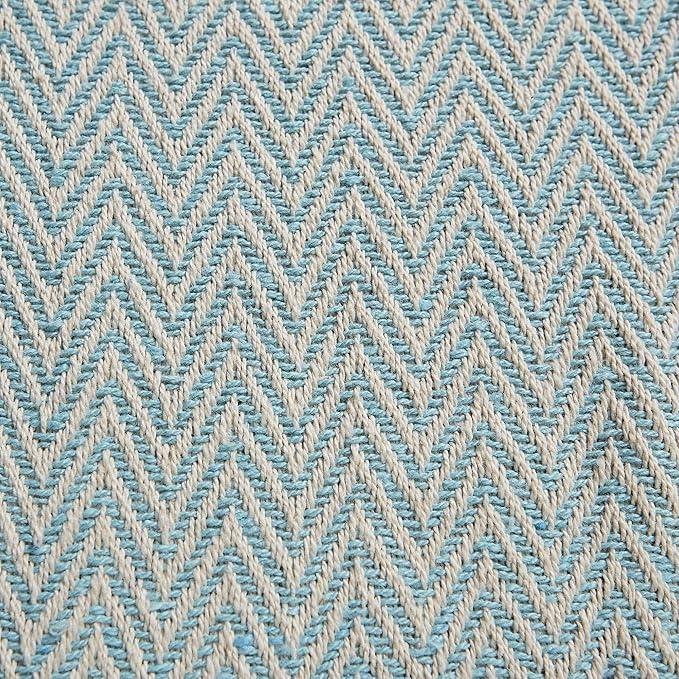 DII Woven Basic Tabletop Collection Chevron Table Runner - Image 2