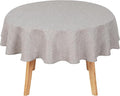Hiasan Round Linen Tablecloth 90 Inch by Hiasan