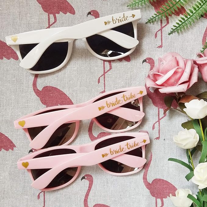 LADY&HOME 10 Pack Bachelorette Party Sunglasses Favors, Bridesmaid and Bride - Image 5