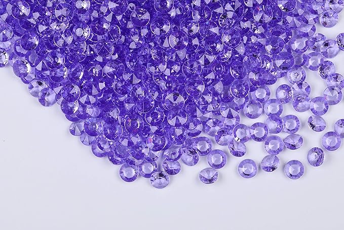 1000pcs/ Pack Wedding Table Acrylic Diamond Scatter Crystals Confetti Acrylic by WelcometoGintoaria