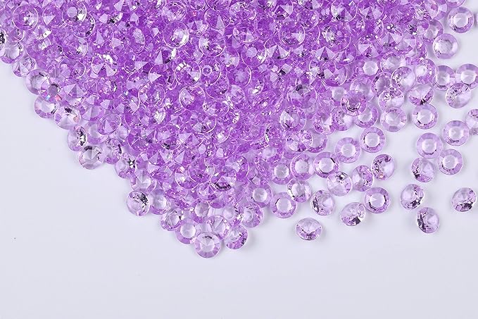 2000pcs/ Pack Wedding Table Acrylic Diamond Scatter Crystals Confetti Acrylic by WelcometoGintoaria