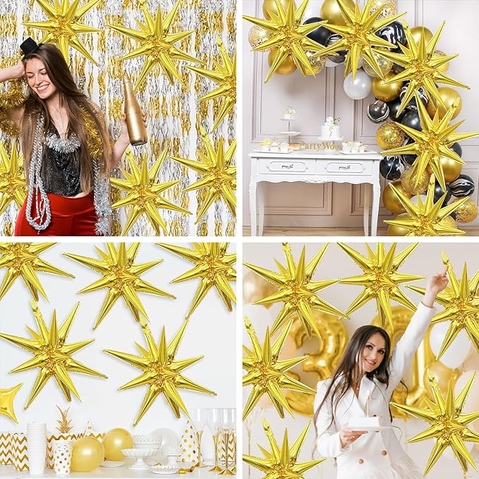 Gold Star Balloons - Image 5