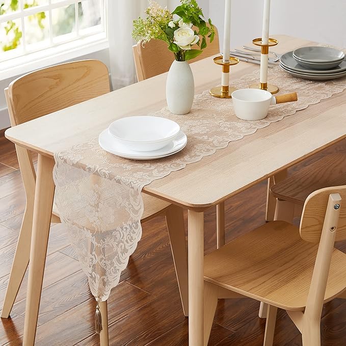 LinenZone Linen Table Runner by LinenZone