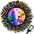 100 LED Christmas String Lights, 39FT Indoor Lights Plug-in by Flechllary