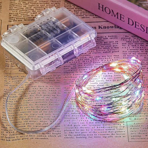 1 Pack 65.6 Ft. Battery Operated Outdoor String Lights by Ariceleo
