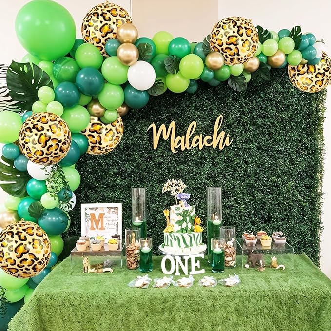 Leopard & Cheetah Print Foil Balloons, 22 Inch Big Round Foil Balloon - Image 5