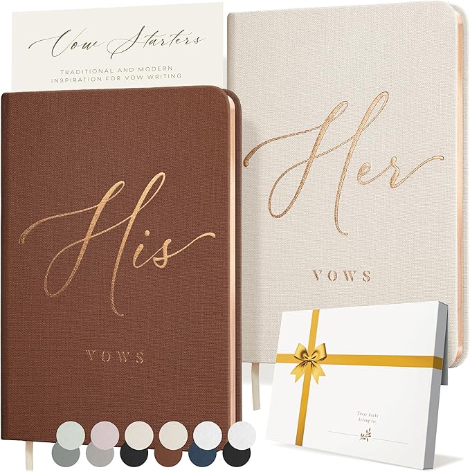 Vow Books His and Hers by Artesori