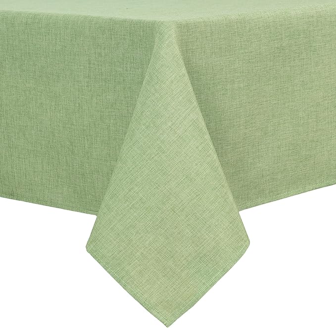 Hiasan Faux Linen Rectangle Tablecloth by Hiasan