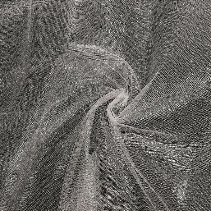 uxcell 19" by 5.5 Yard Tulle Fabric Backdrop Curtains - Image 3