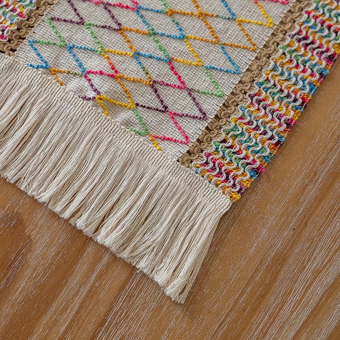 Keketo Boho Table Runner Colorful - Image 5