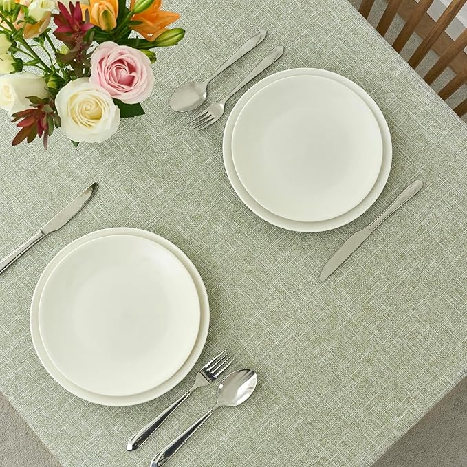 maxmill Flaxy Faux Linen Table Cloth - Image 9