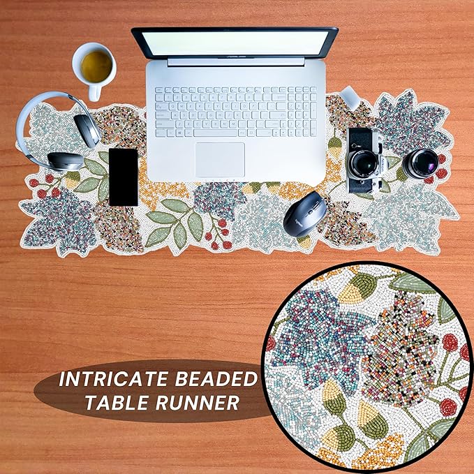 Boho Beaded Table Runner - Image 2
