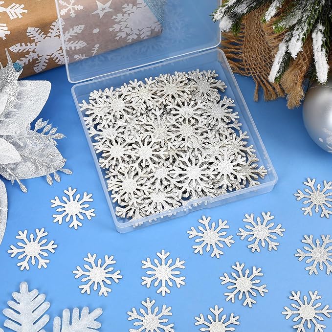 MARFOREVER Christmas Snowflake Glitter Confetti - Image 4