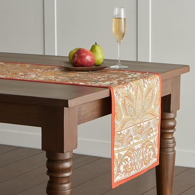 Maison d' Hermine Table Runner 100% Cotton Single Layer Table Runners 90 inches - Image 3