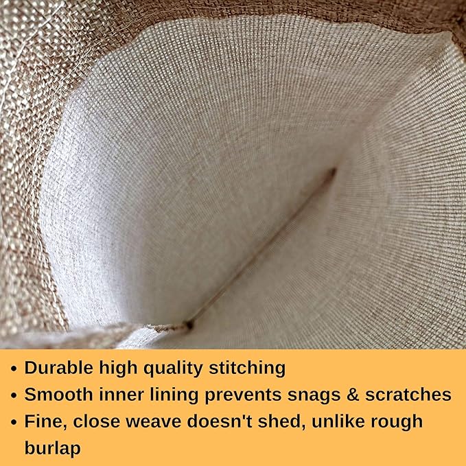 Supply Friend 25 Burlap Bags - Image 3