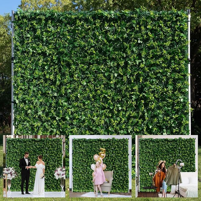 Artificial Luxury‌ Flower Wall Panels, Gorgeous 3D Silk Floral Backdrop by COCOFLOWERWALL