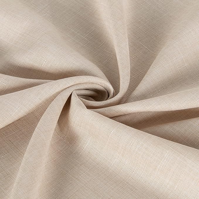 Fitable Faux Linen Tablecloths Rectangle 60 x 120 Inch - Image 2
