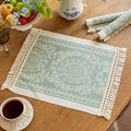 Placemats Set of 4, Waterproof Placemat by UWWGKK