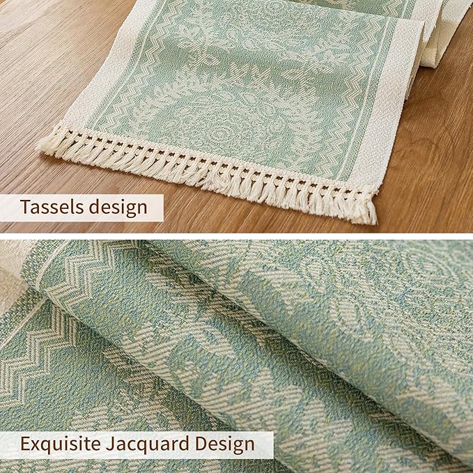 Table Runners 119 Inches, Waterproof Boho Table Runner - Image 3