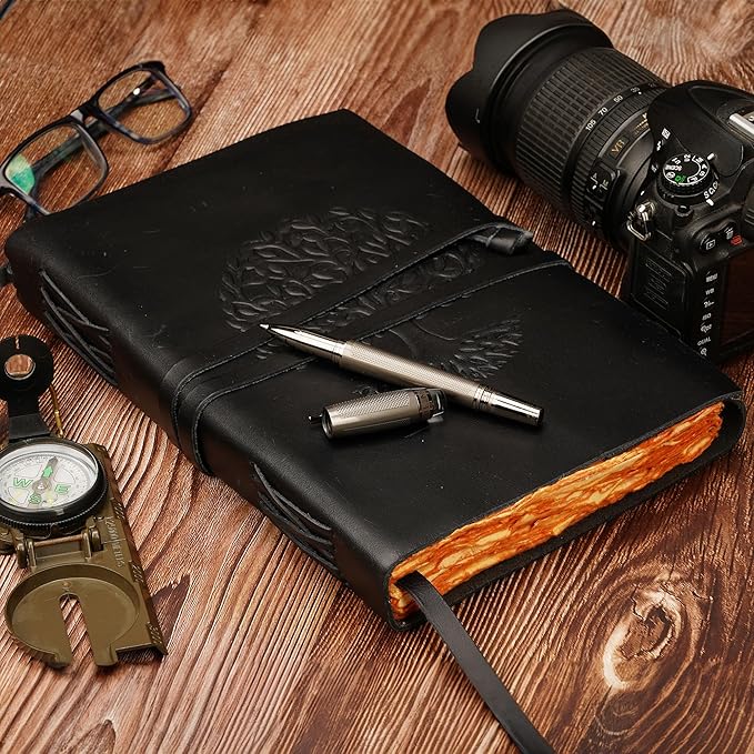 LUXEORIA Tree Of Life Leather Journal - Image 4