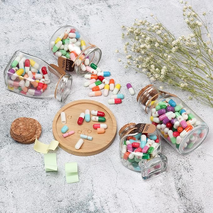 Capsule Letters Message in a Glass Bottle -Valentines Day Gifts - Image 3