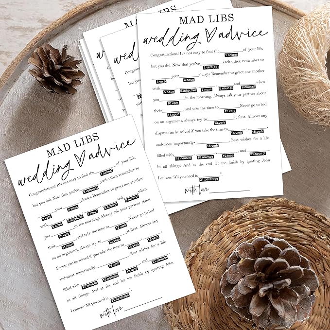 Wedding Advice Cards - Image 5